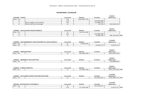 Solution Manual For System Understanding Aid 9th Edition Transaction List A